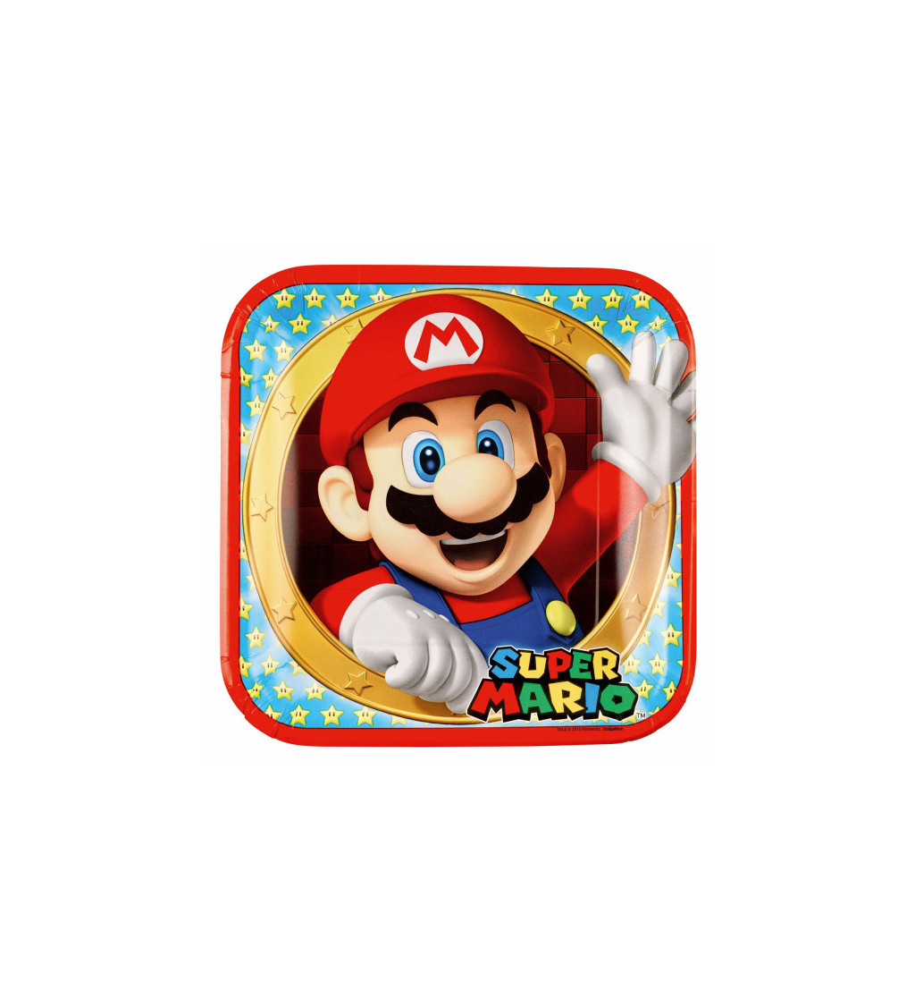 Talířky Super Mario