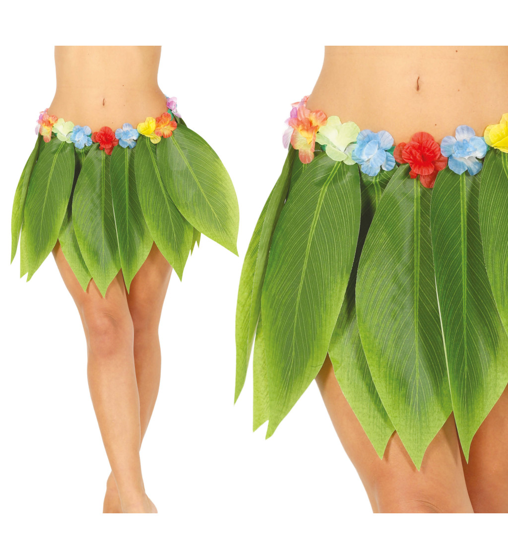 Havajská sukně z listů