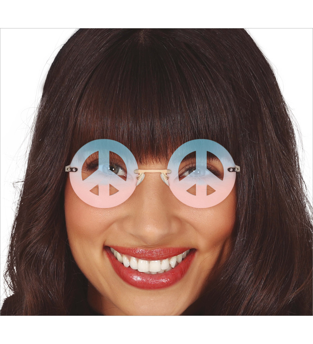 Sluneční brýle hippie