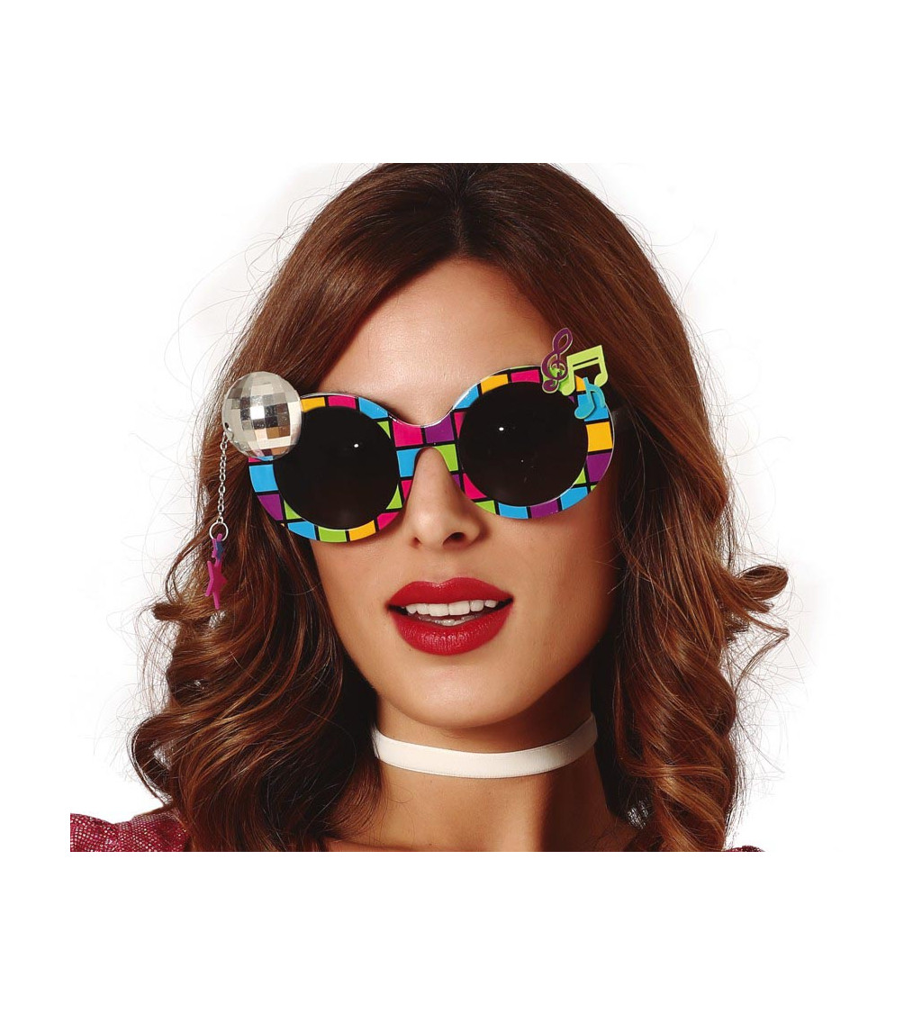 Sluneční brýle disco