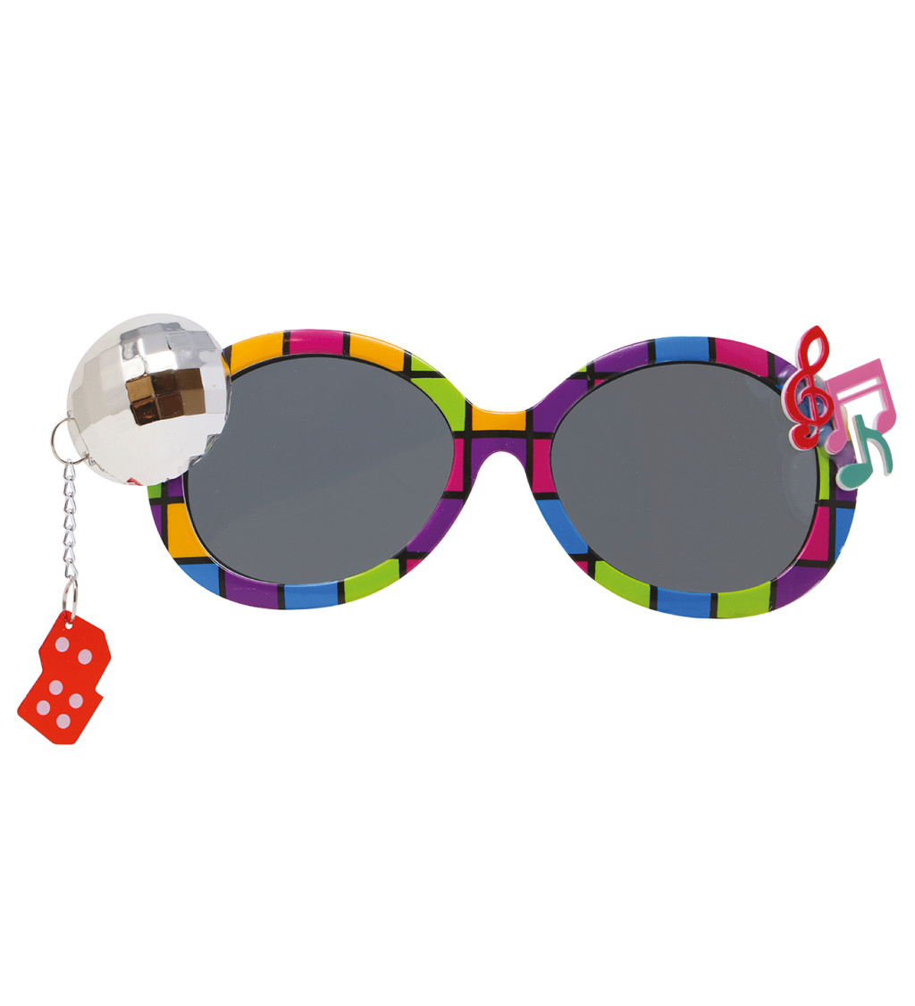 Sluneční brýle disco