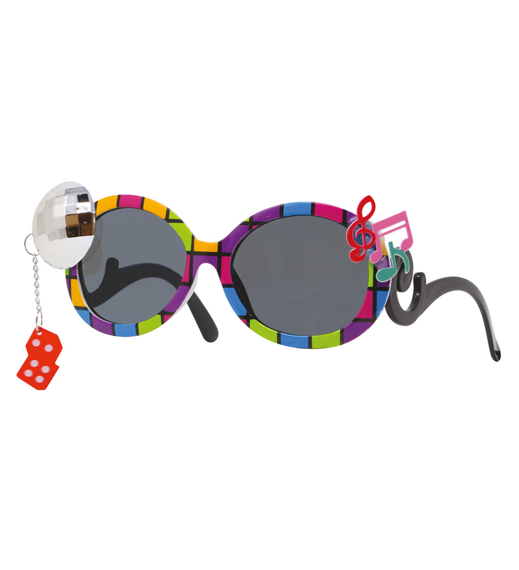 Sluneční brýle disco