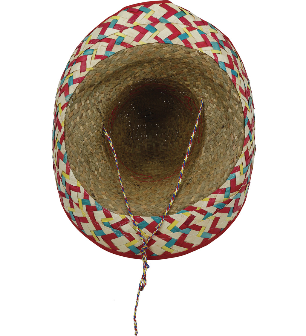 Mexický slaměný klobouk