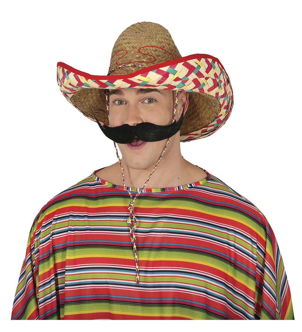 Mexický slaměný klobouk