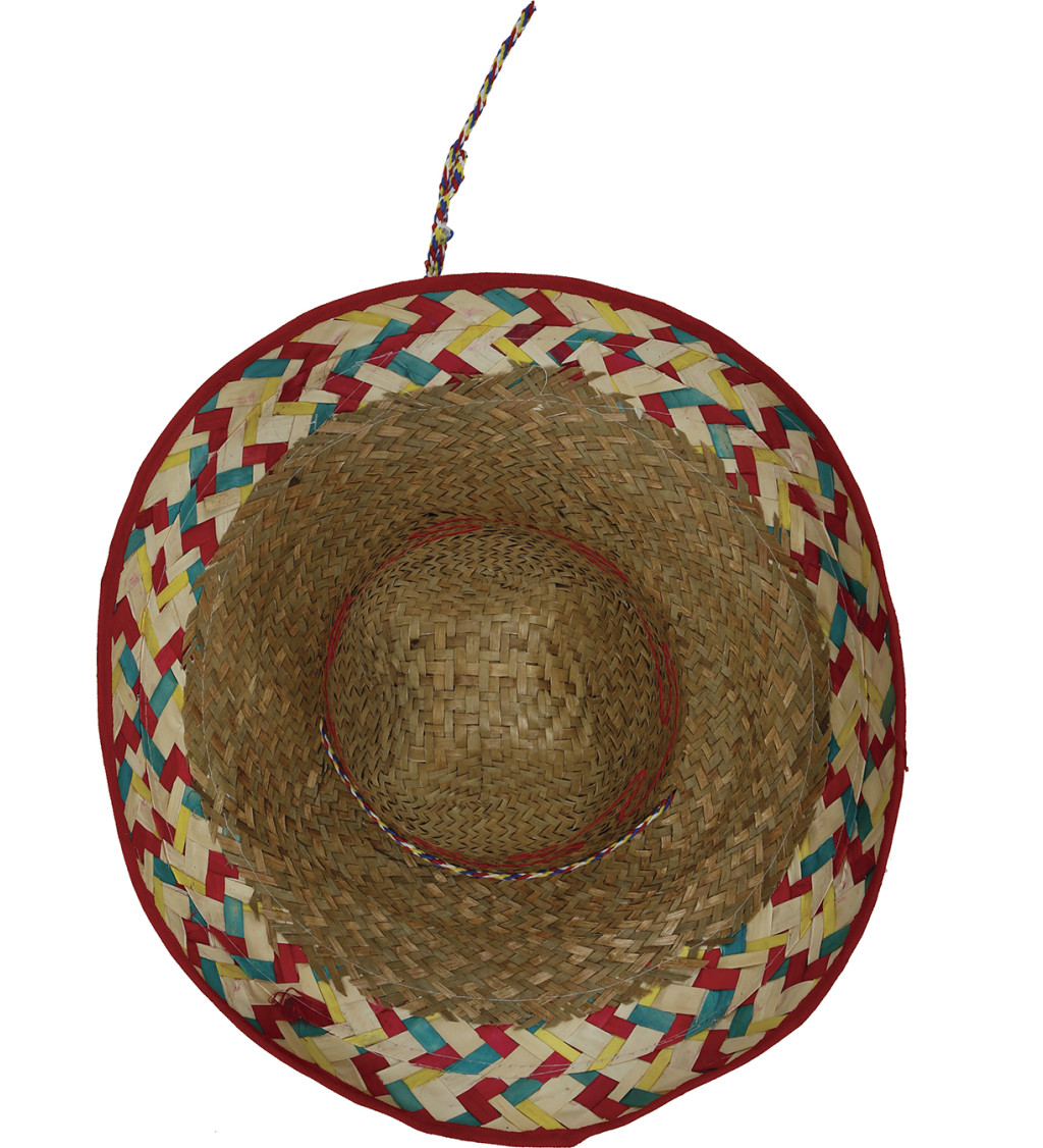 Mexický slaměný klobouk