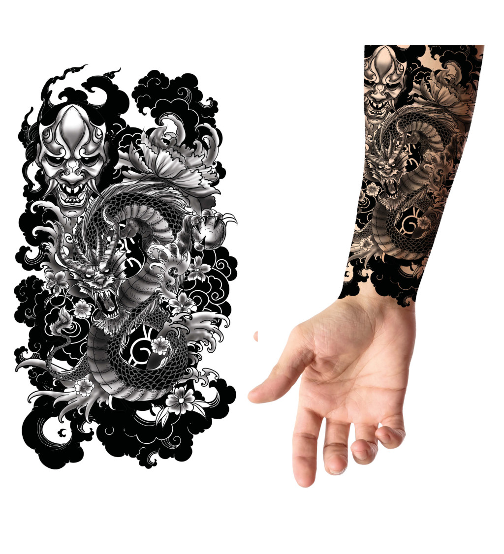 Realistické tetování drak