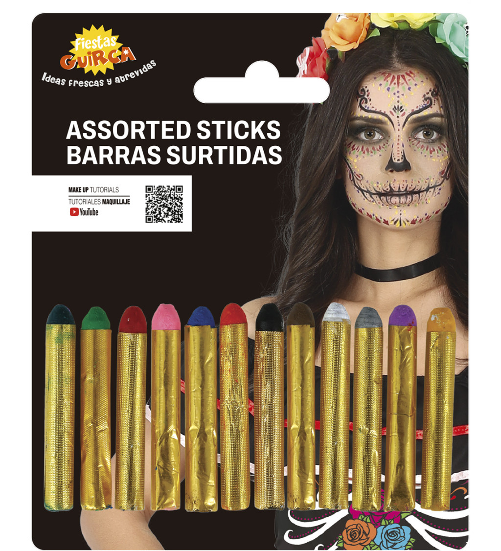 Make-up sada - barevné tužky