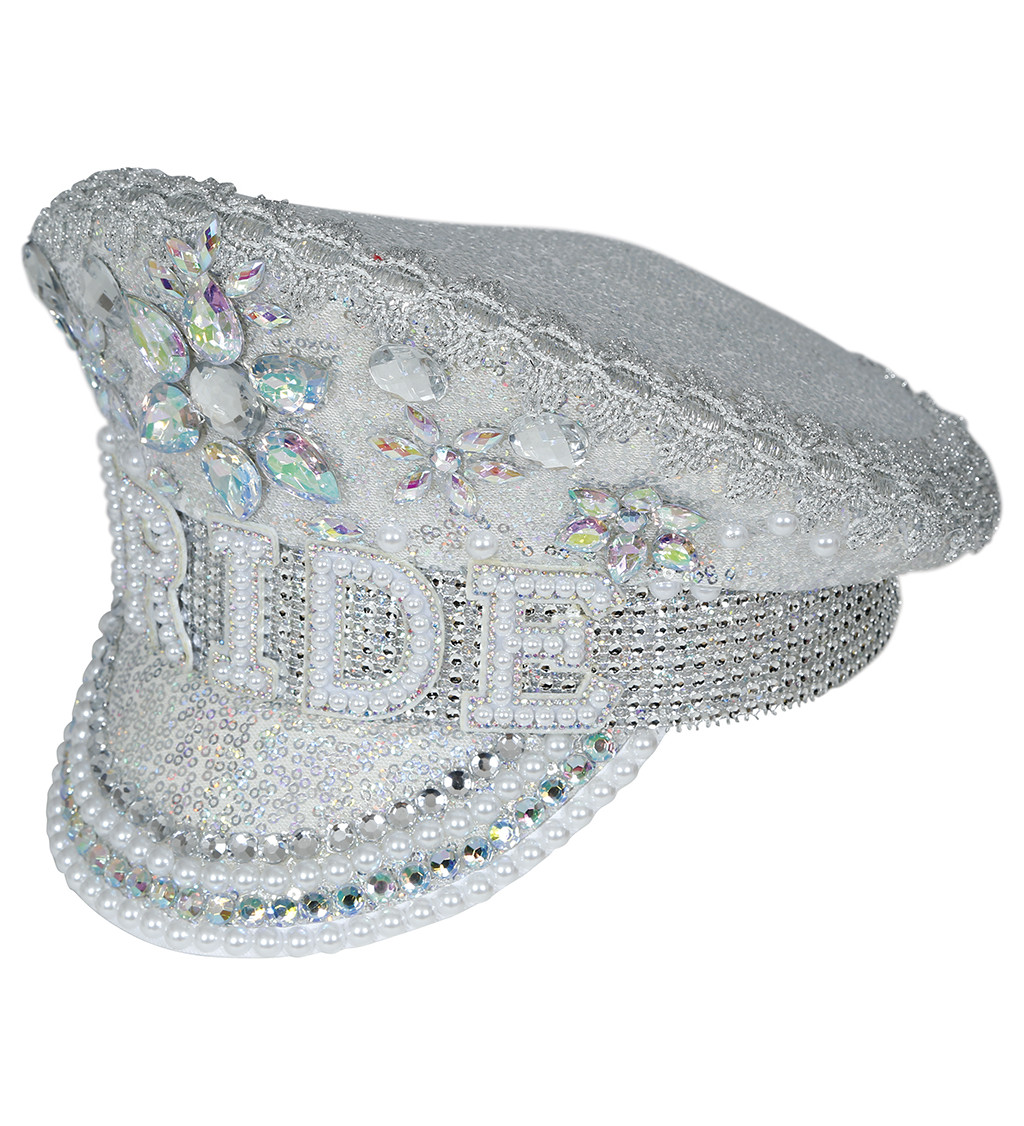 Kapitánská čepice pro nevěstu "Bride"