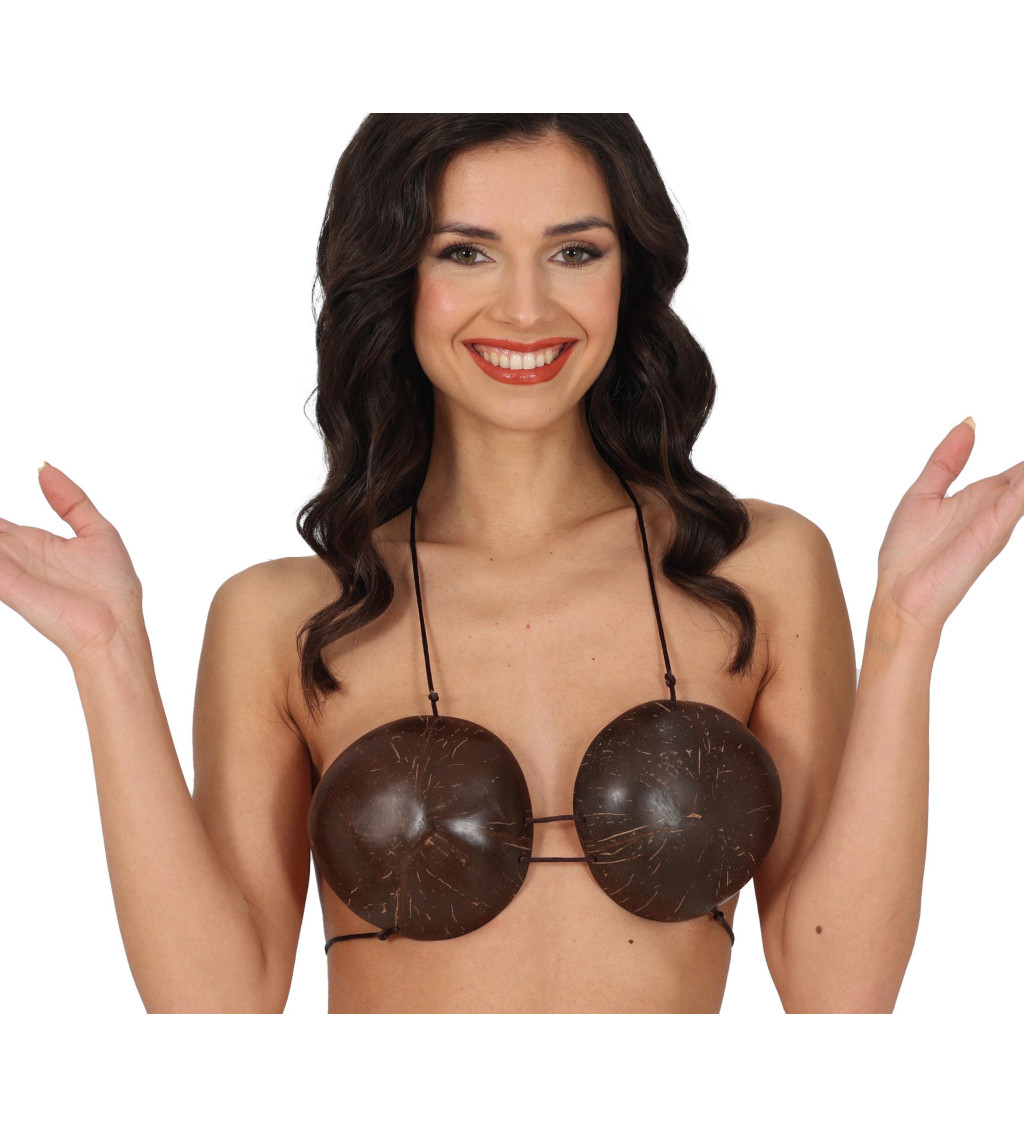 Dámská podprsenka z kokosů