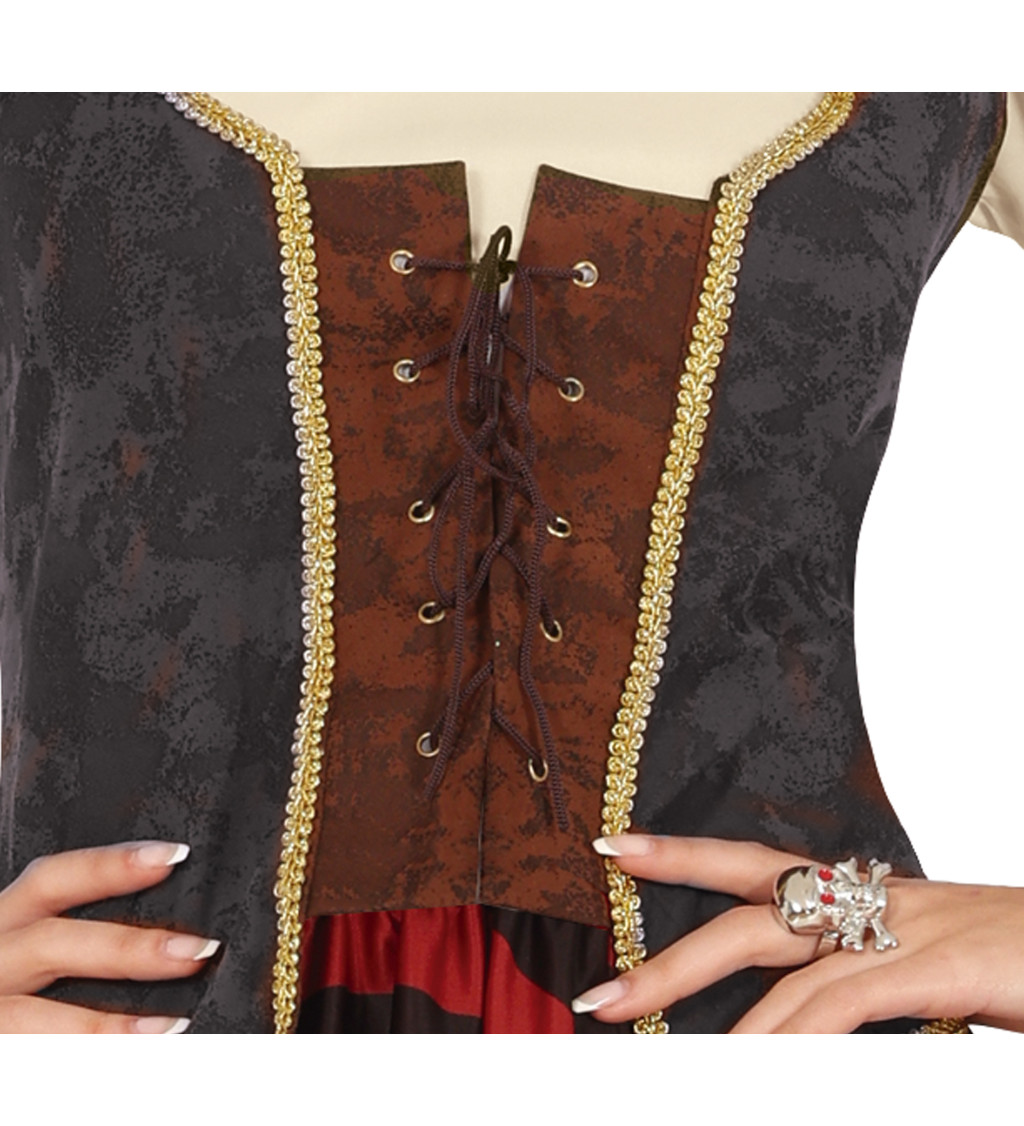 Dámský kostým Pirátka s korzetem