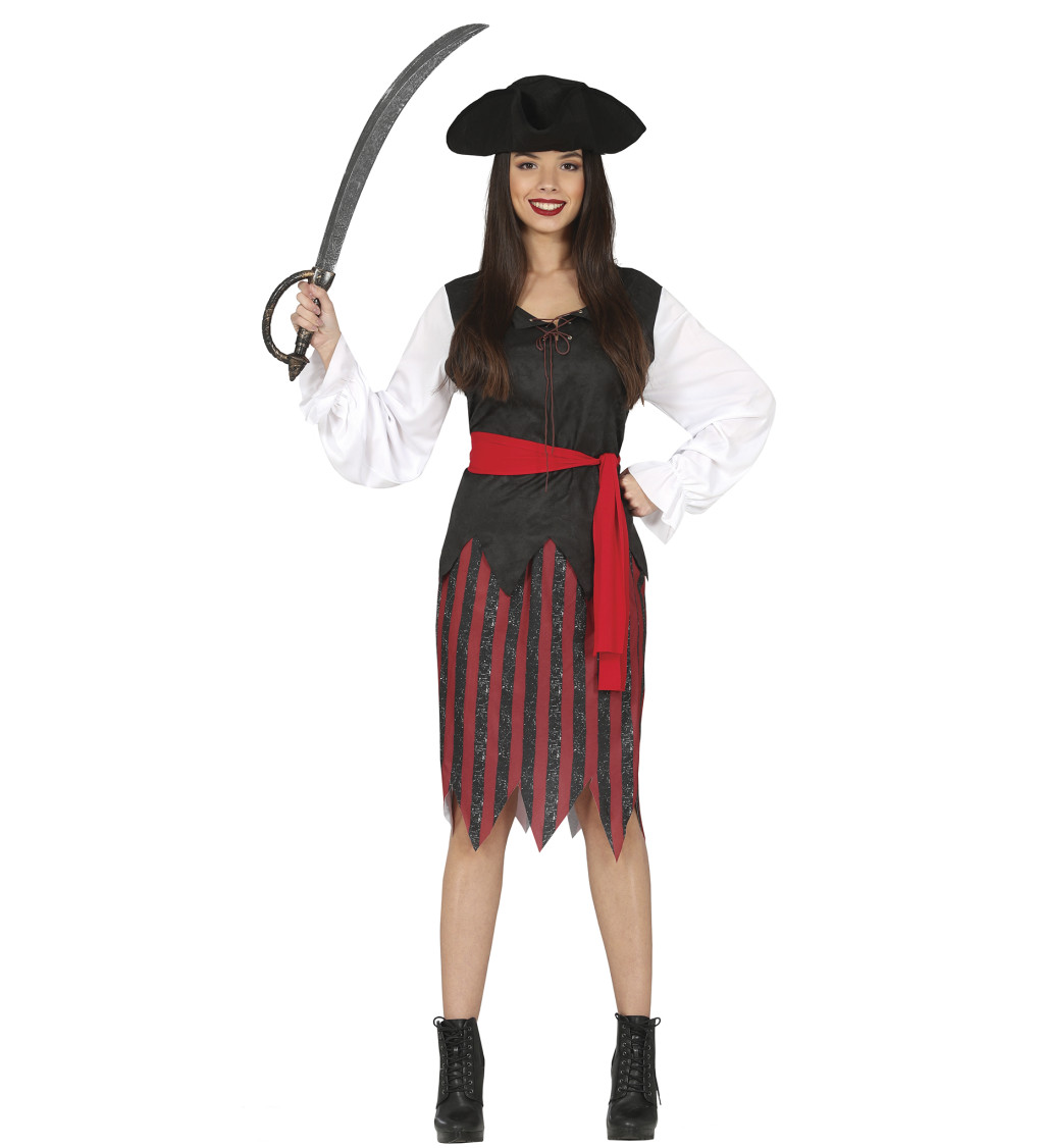 Dámský kostým Pirátka