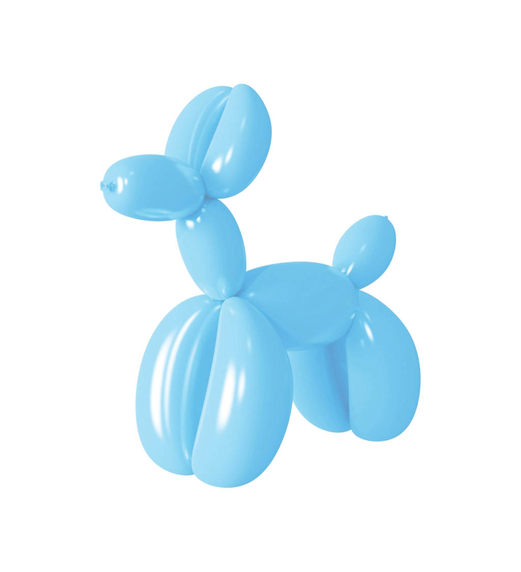 Modelovací balónky světle modré 30 cm 30 ks