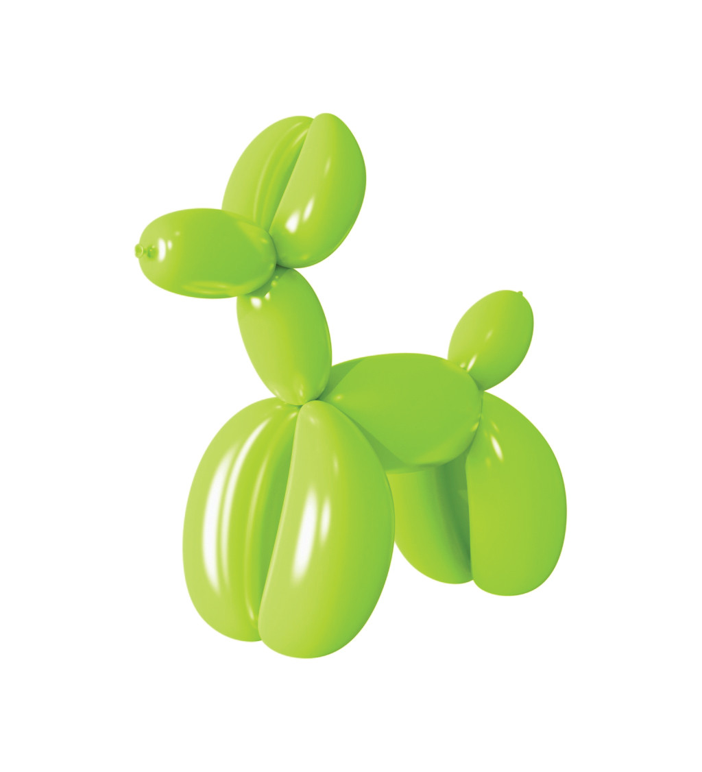 Modelovací balónky tmavě zelené 30 cm 30 ks