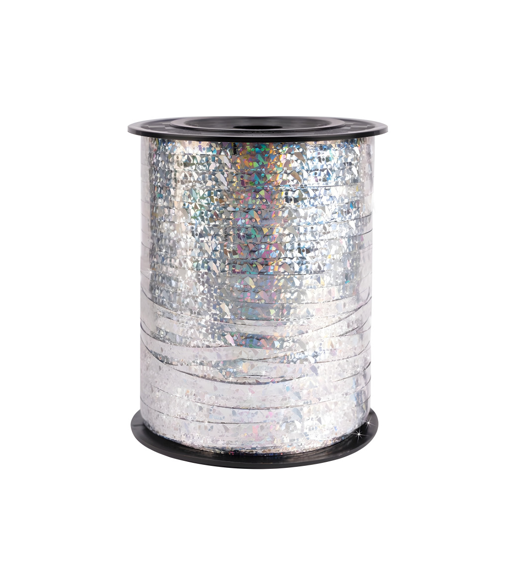 Stuha na balónky holografická 200 m