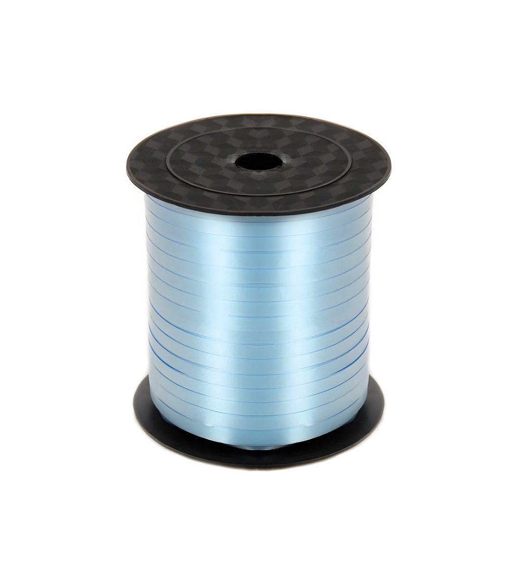 Stuha na balónky světle modrá 200 m