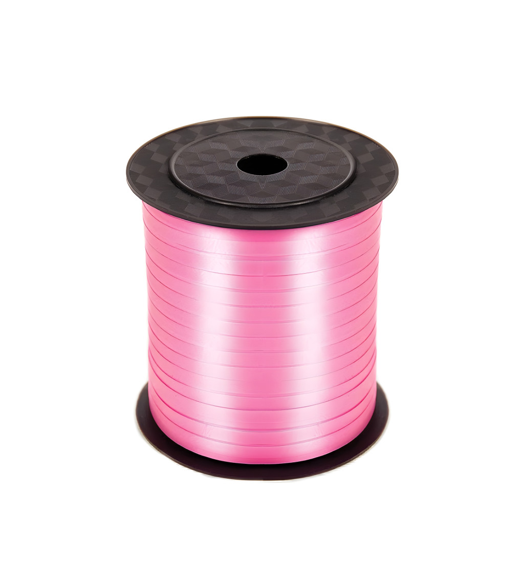 Stuha na balónky světle růžová 200 m