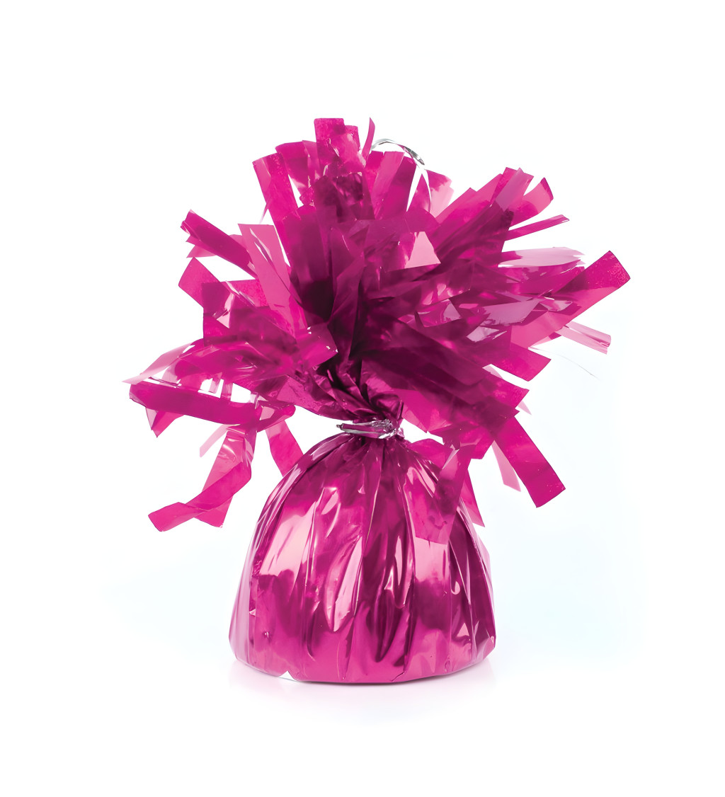 Těžítko na balonky tmavě růžové