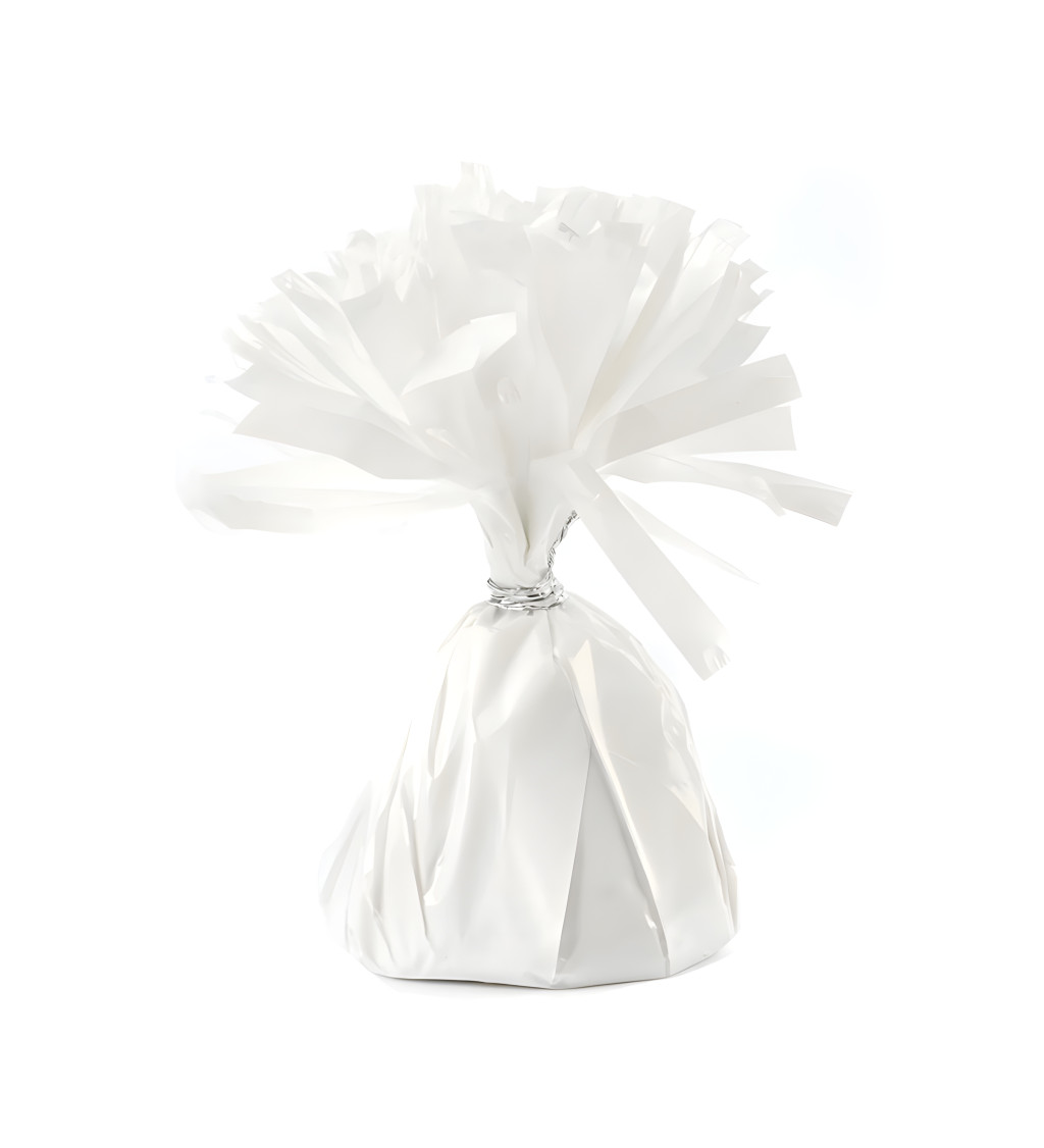 Těžítko na balonky bílé