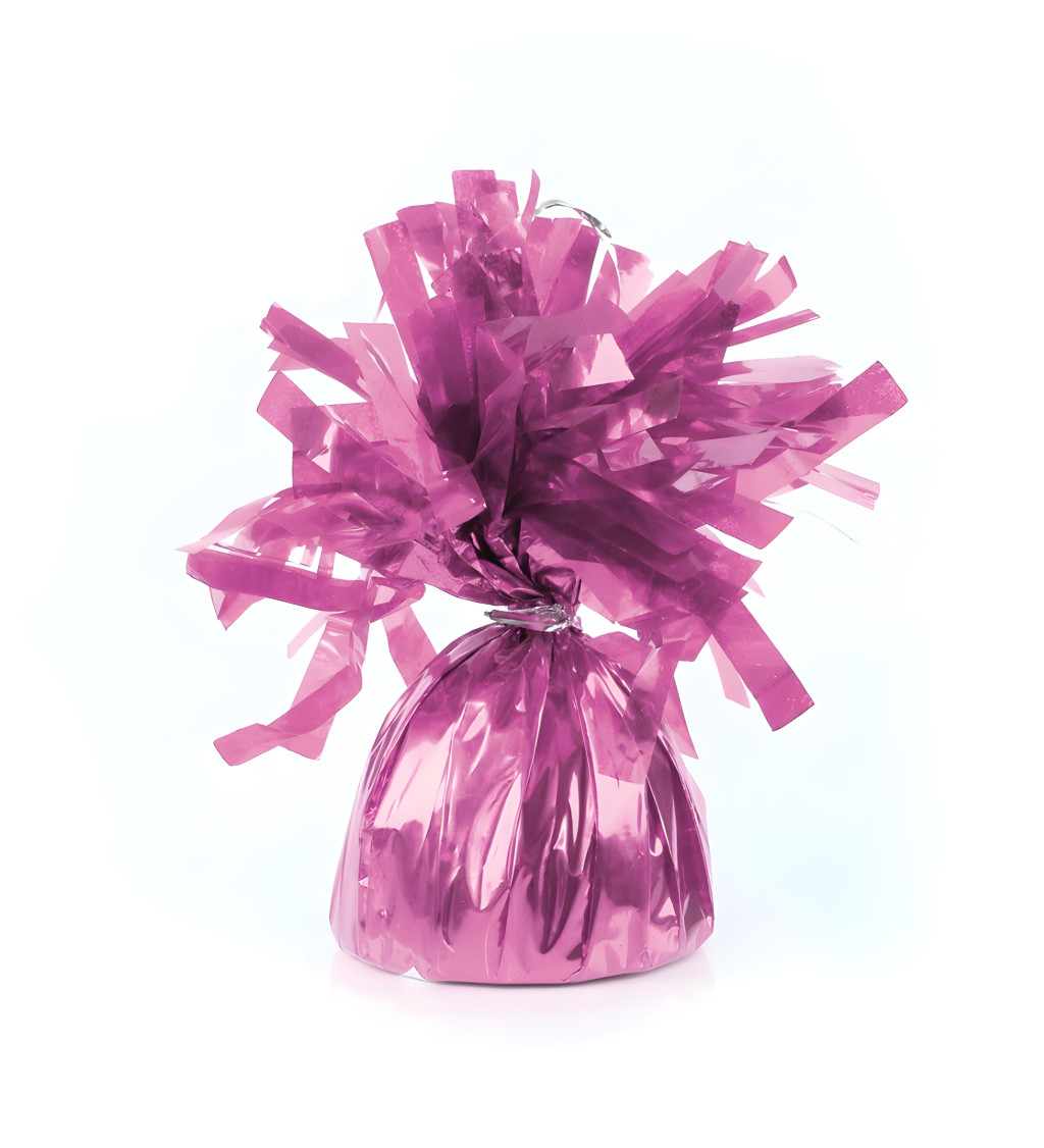 Těžítko na balonky růžové