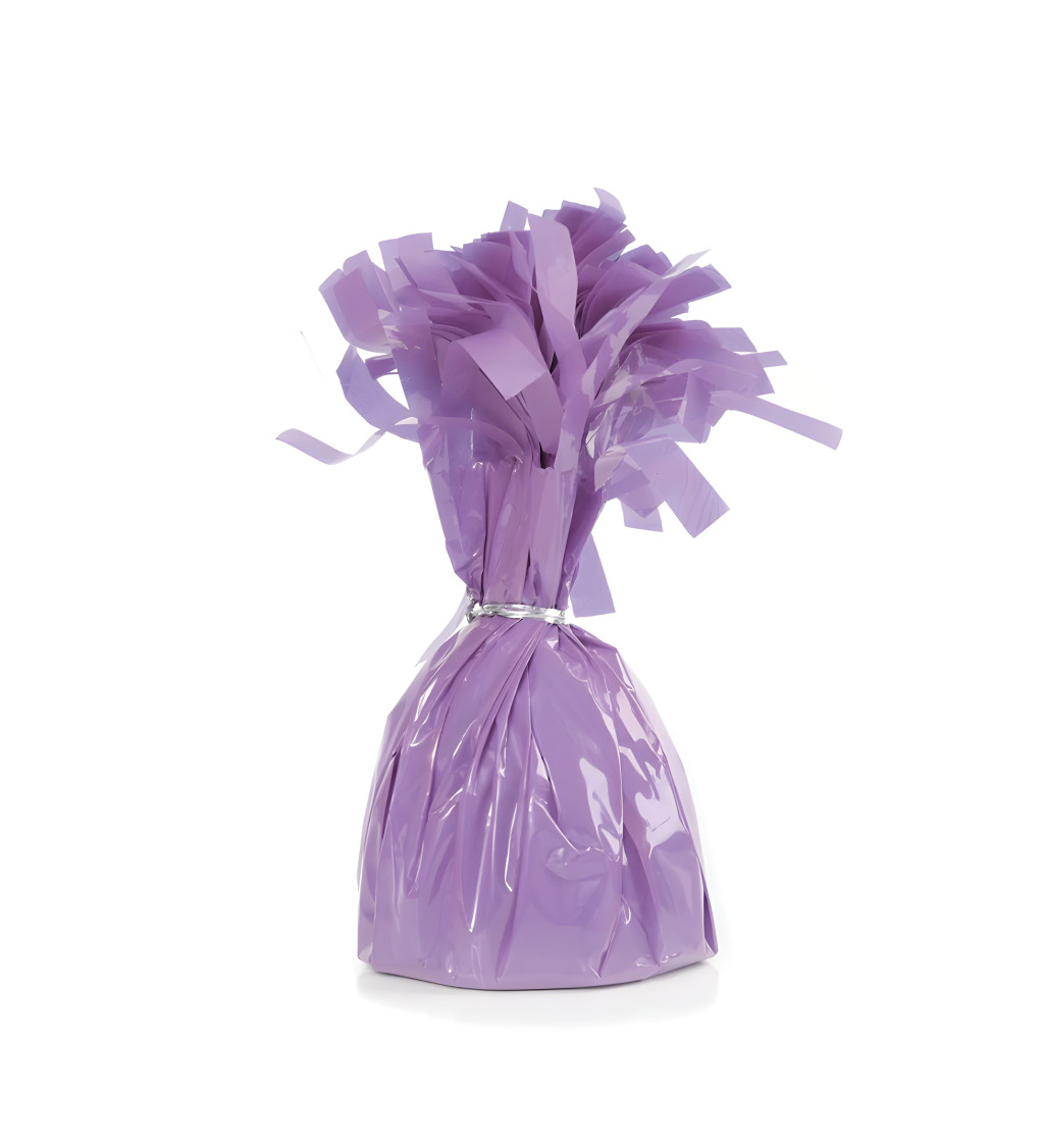 Těžítko na balonky fialové