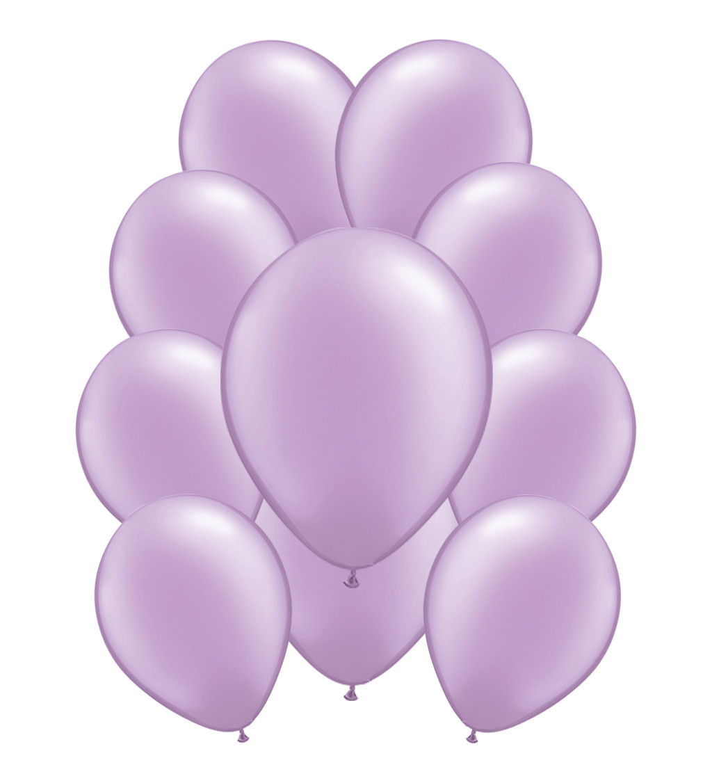 Latexové balónky pastelové liliové