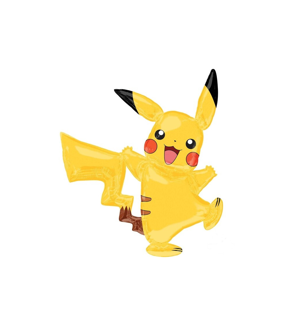 Fóliový chodící balónek Pikachu