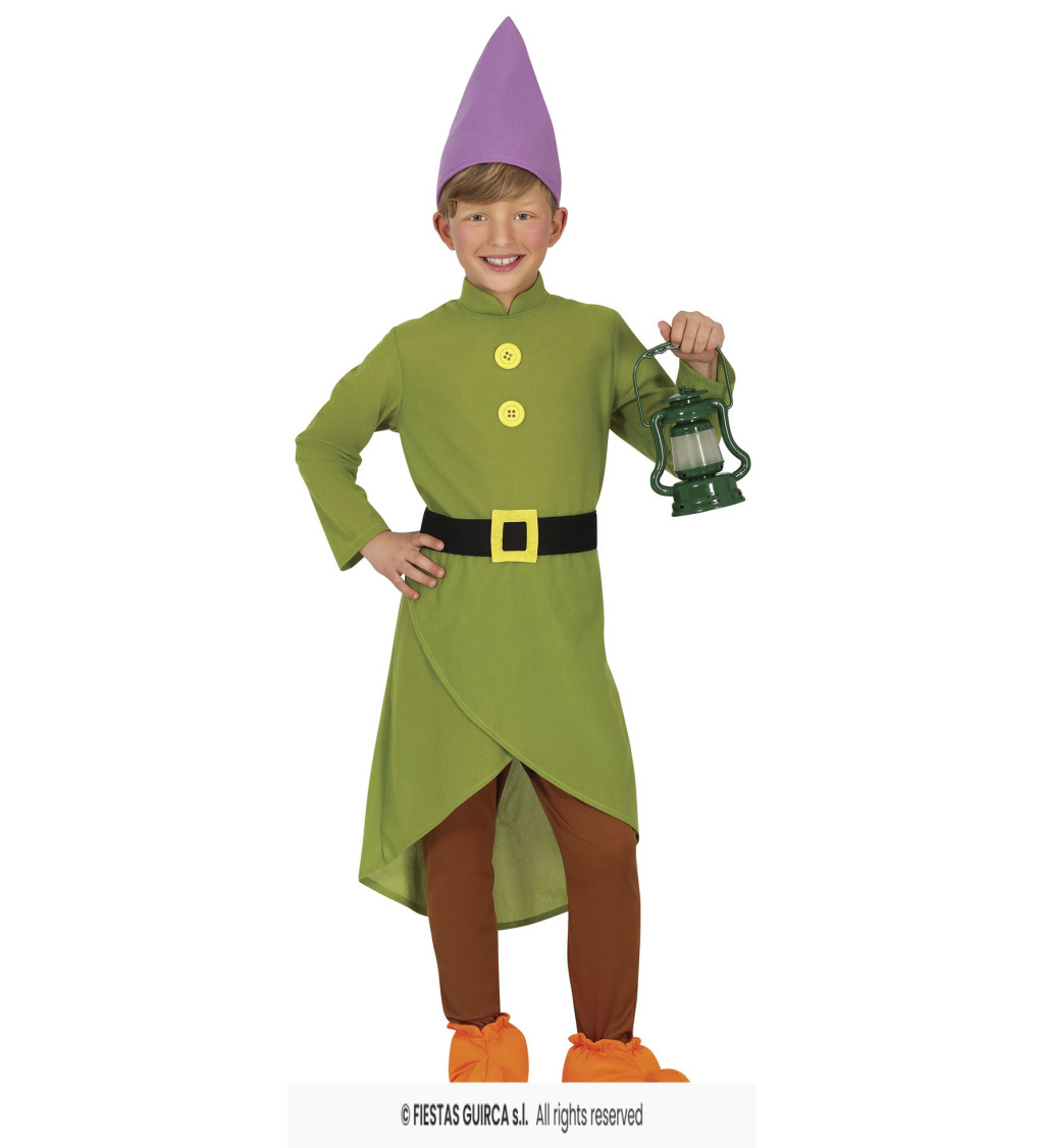 Dětský kostým Zelený trpaslík