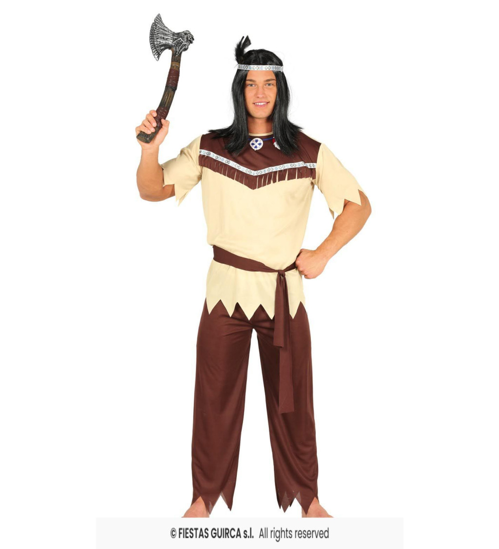 Pánský kostým Indián