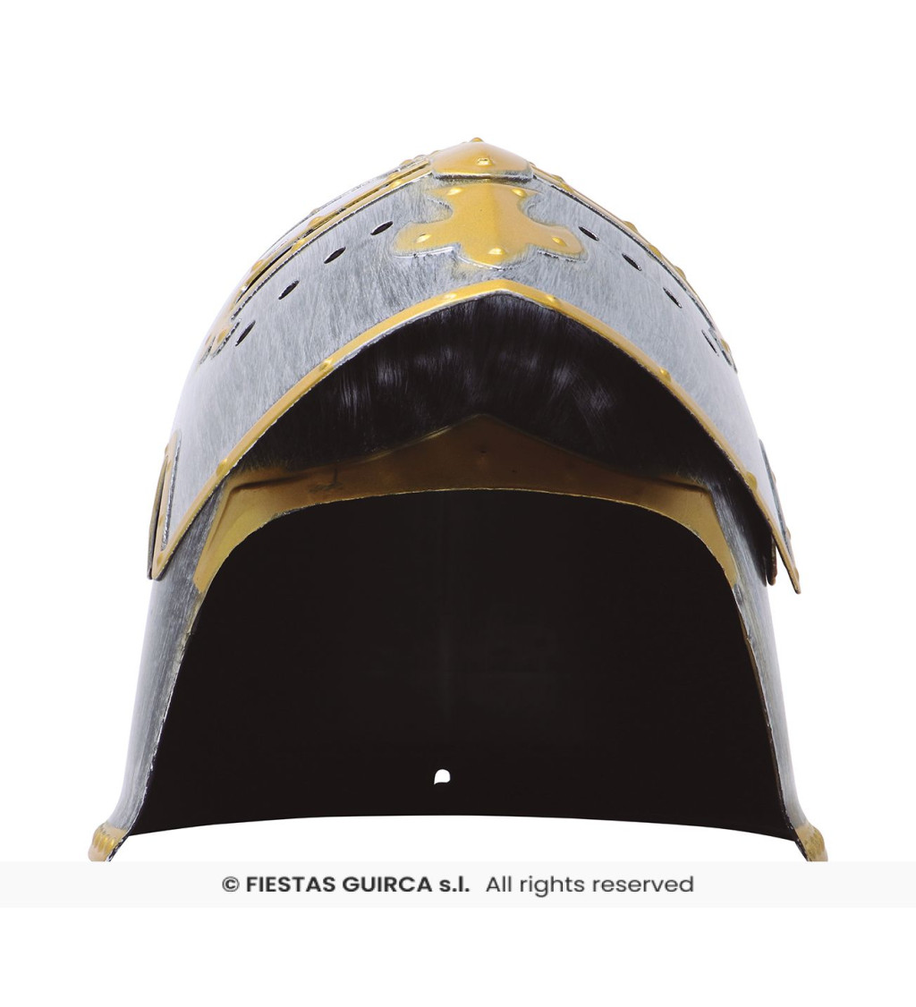 Přilba středověkého rytíře