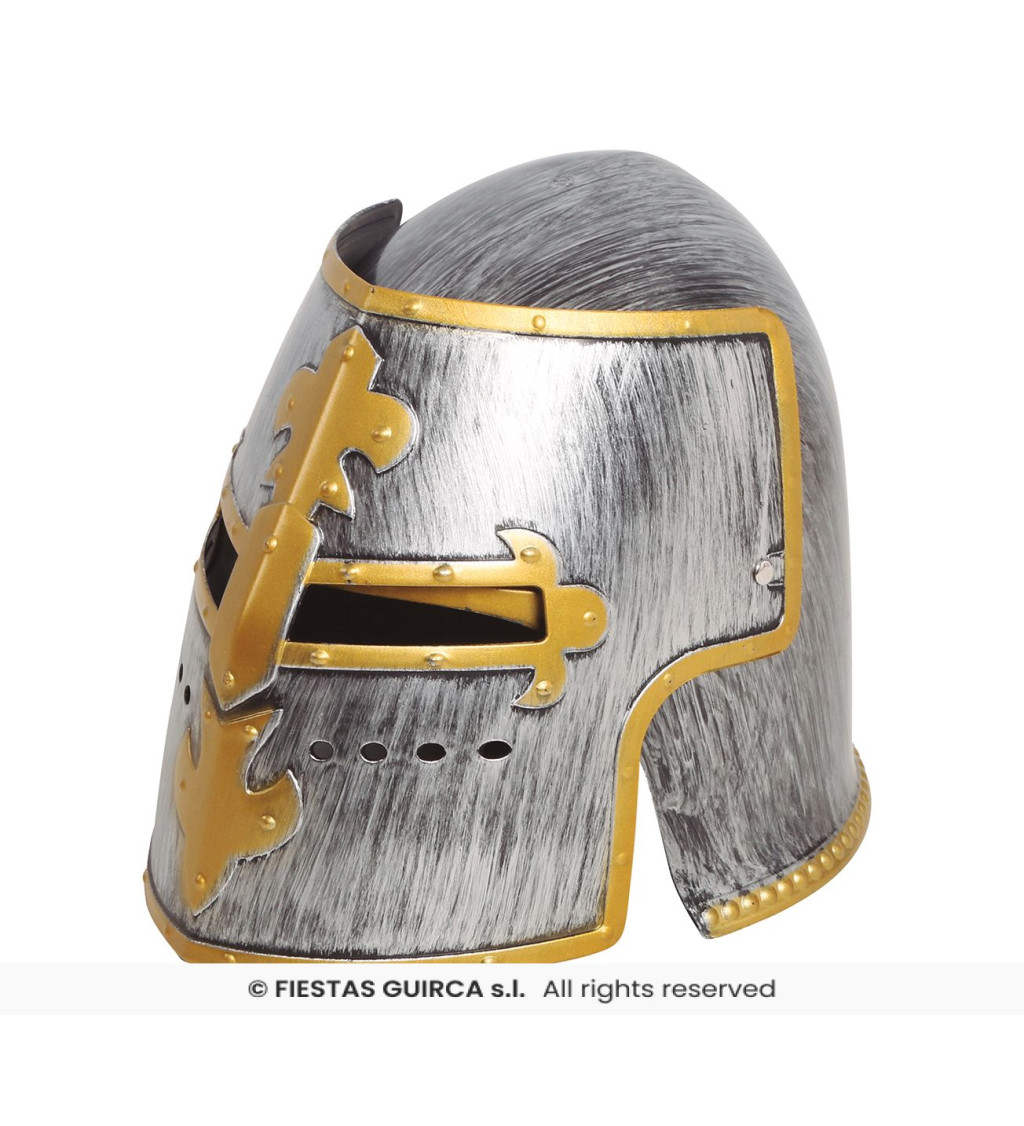 Přilba středověkého rytíře