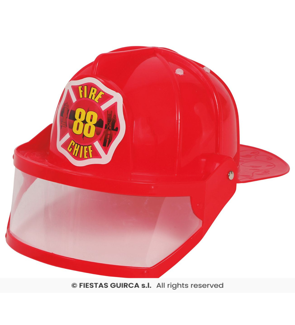 Přilba amerického hasiče