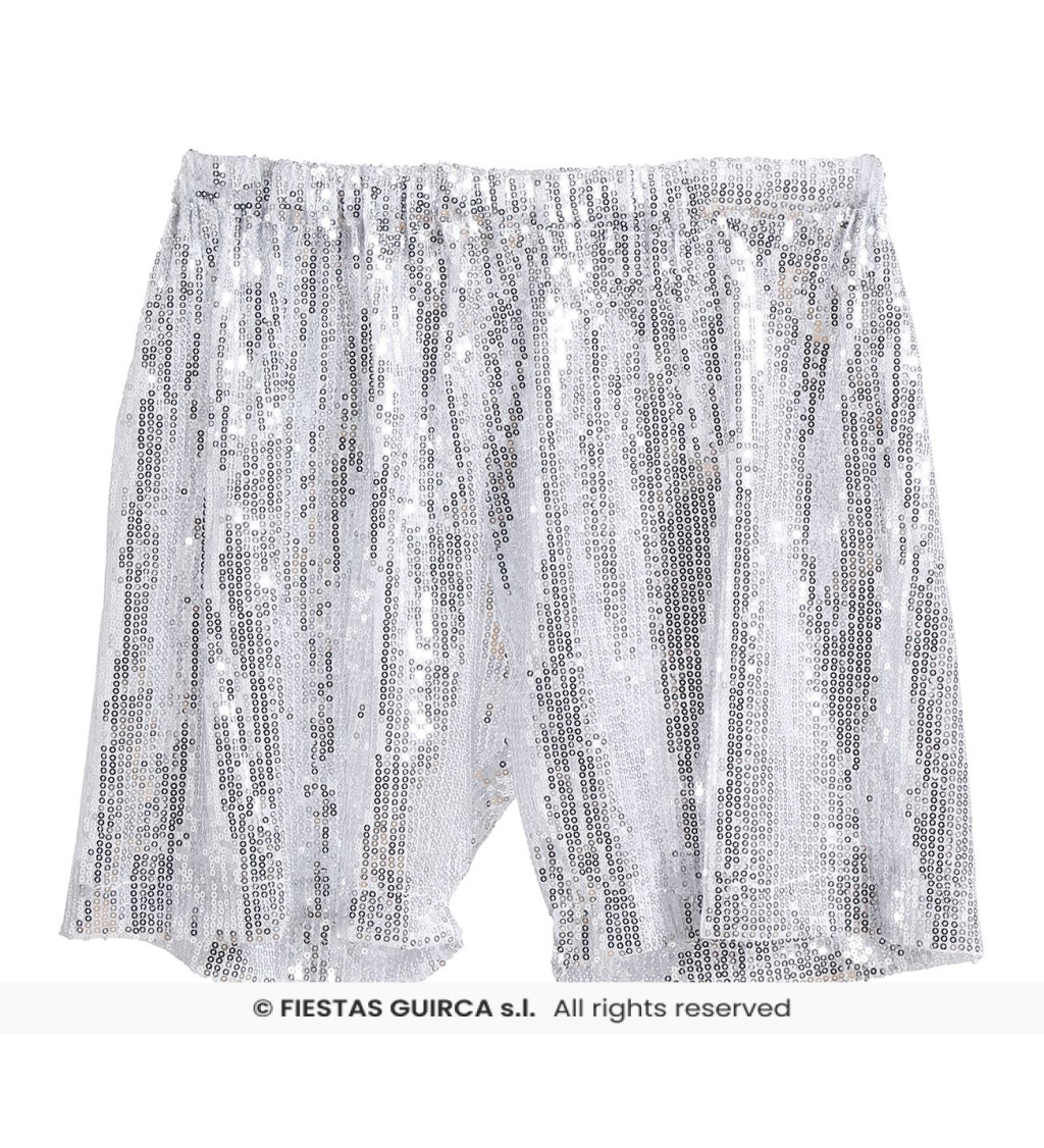 Stříbrné šortky