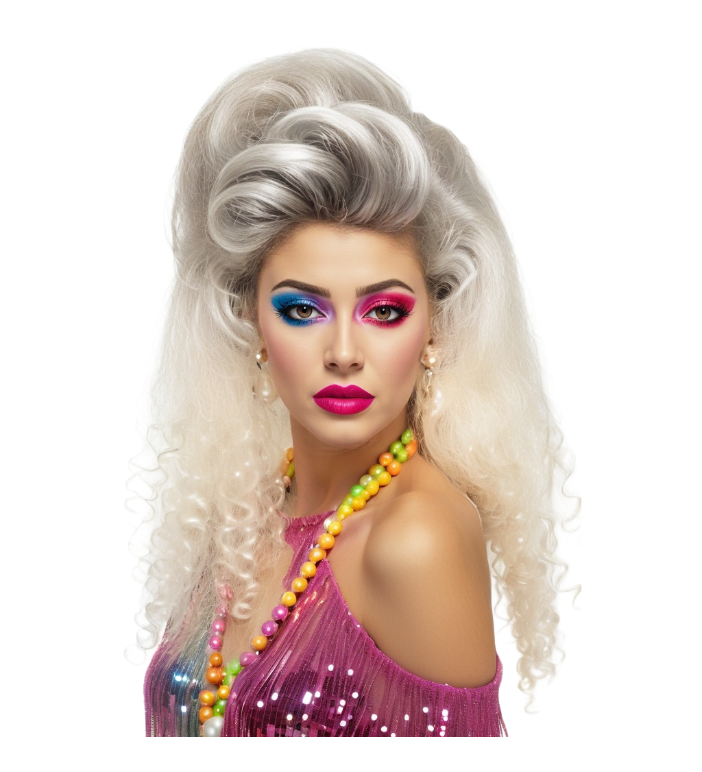 Dámská paruka - 80s disco