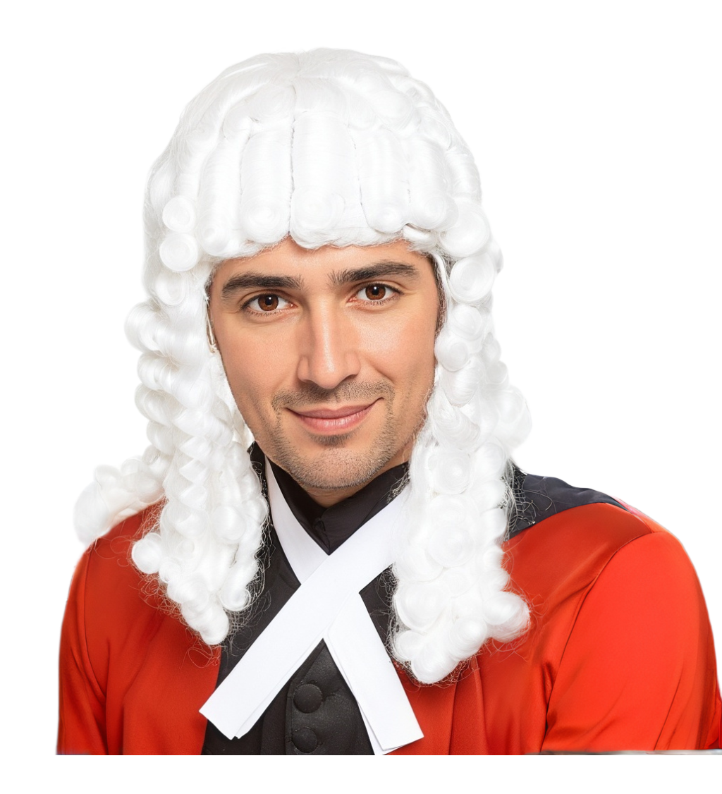 Pánská paruka - soudce