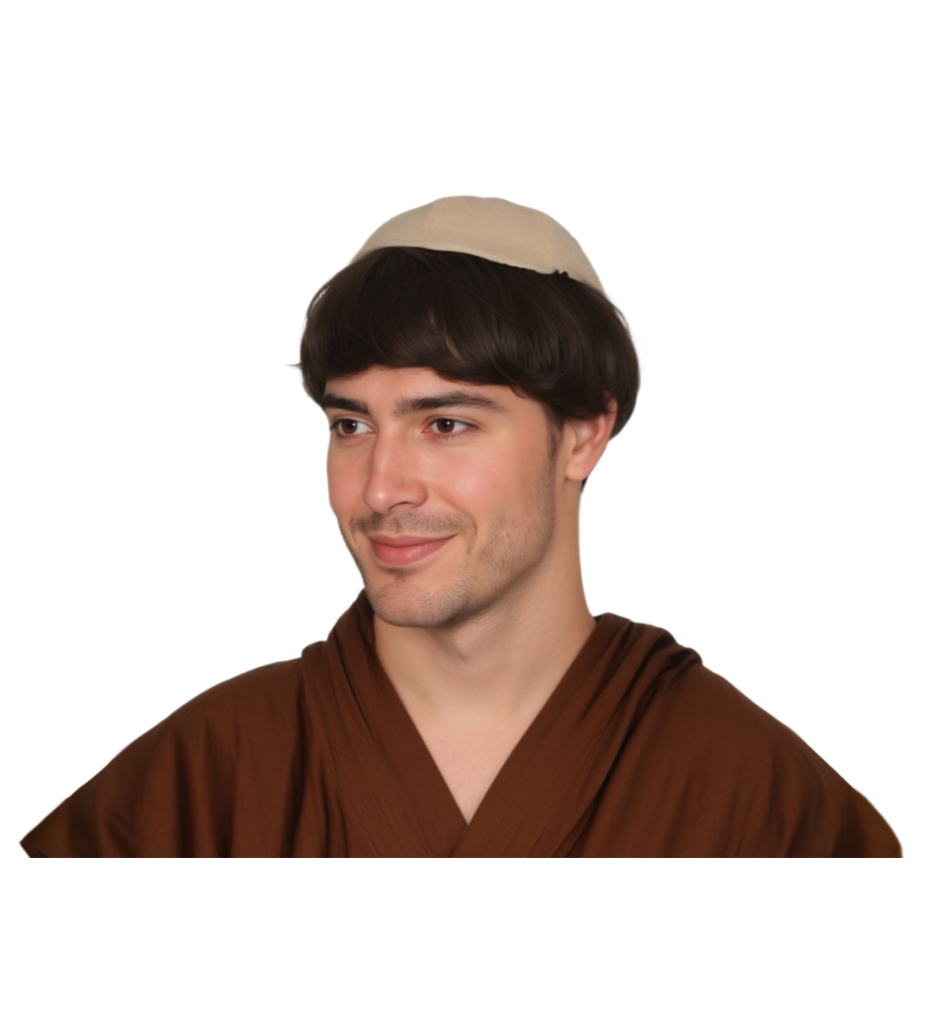 Pánská paruka - mnich