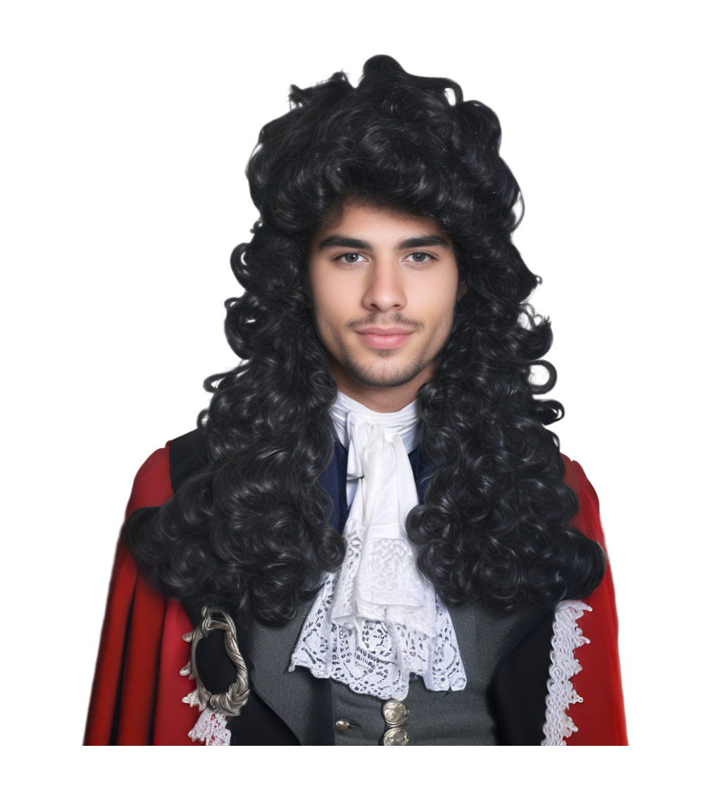 Pánská paruka - nóbl mořeplavec