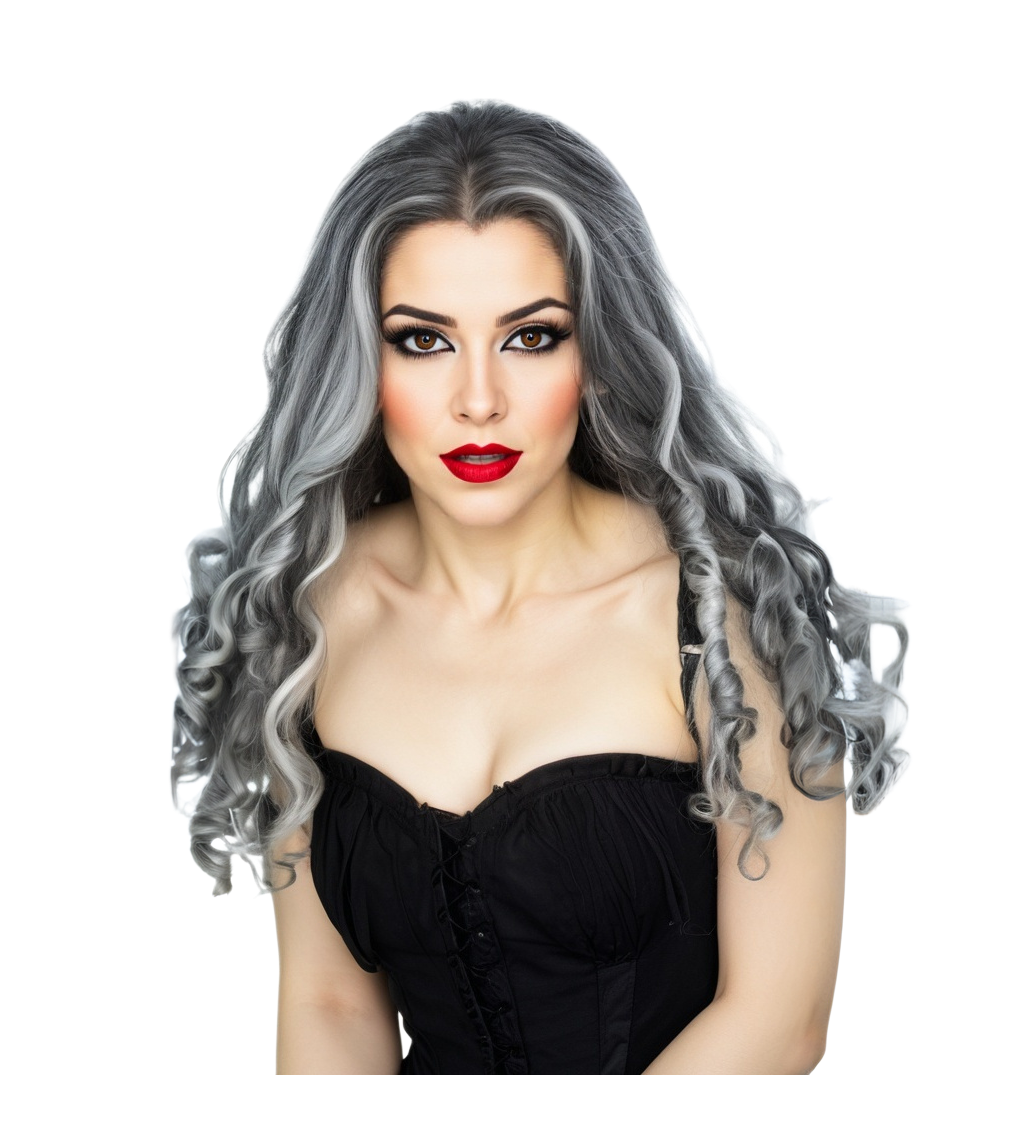 Dámská paruka - upíří dáma