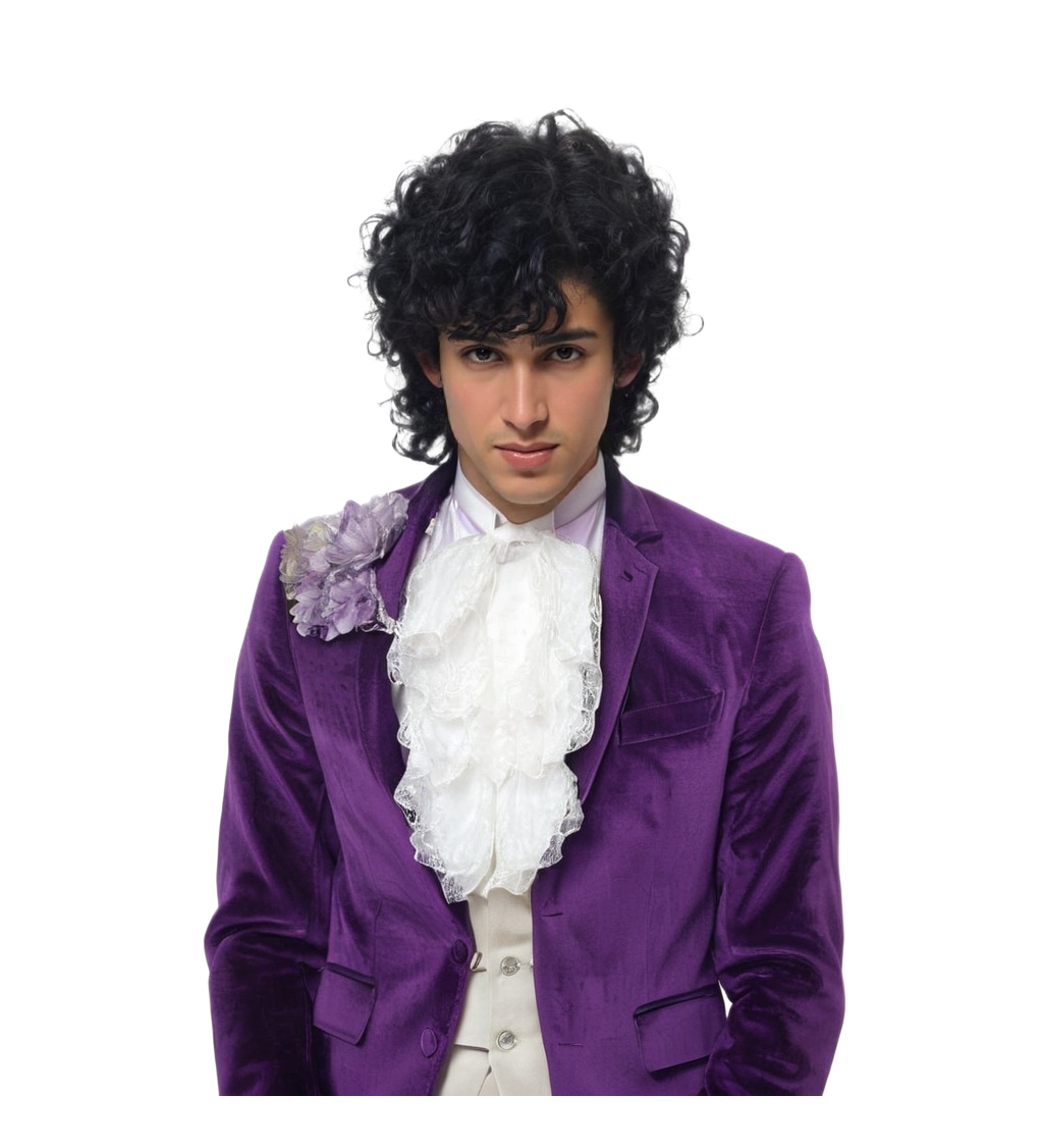 Pánská paruka - hudebník