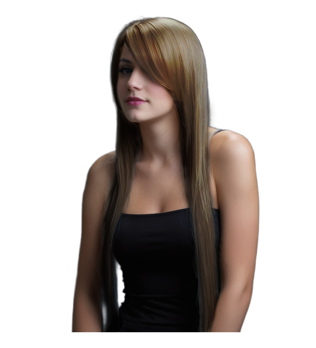 Dámská paruka - Valeria, hnědá