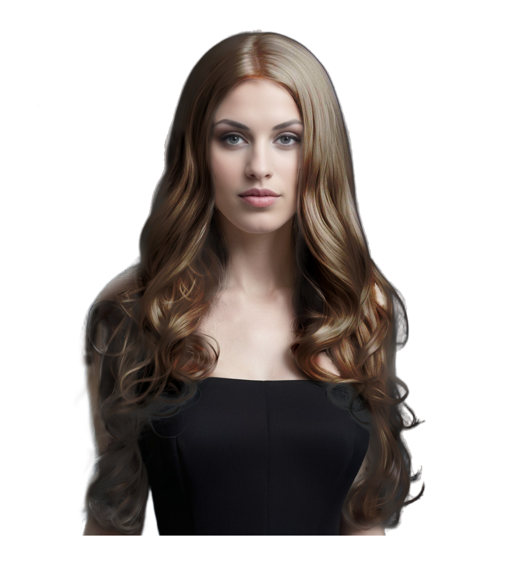 Dámská paruka - Natali, hnědá