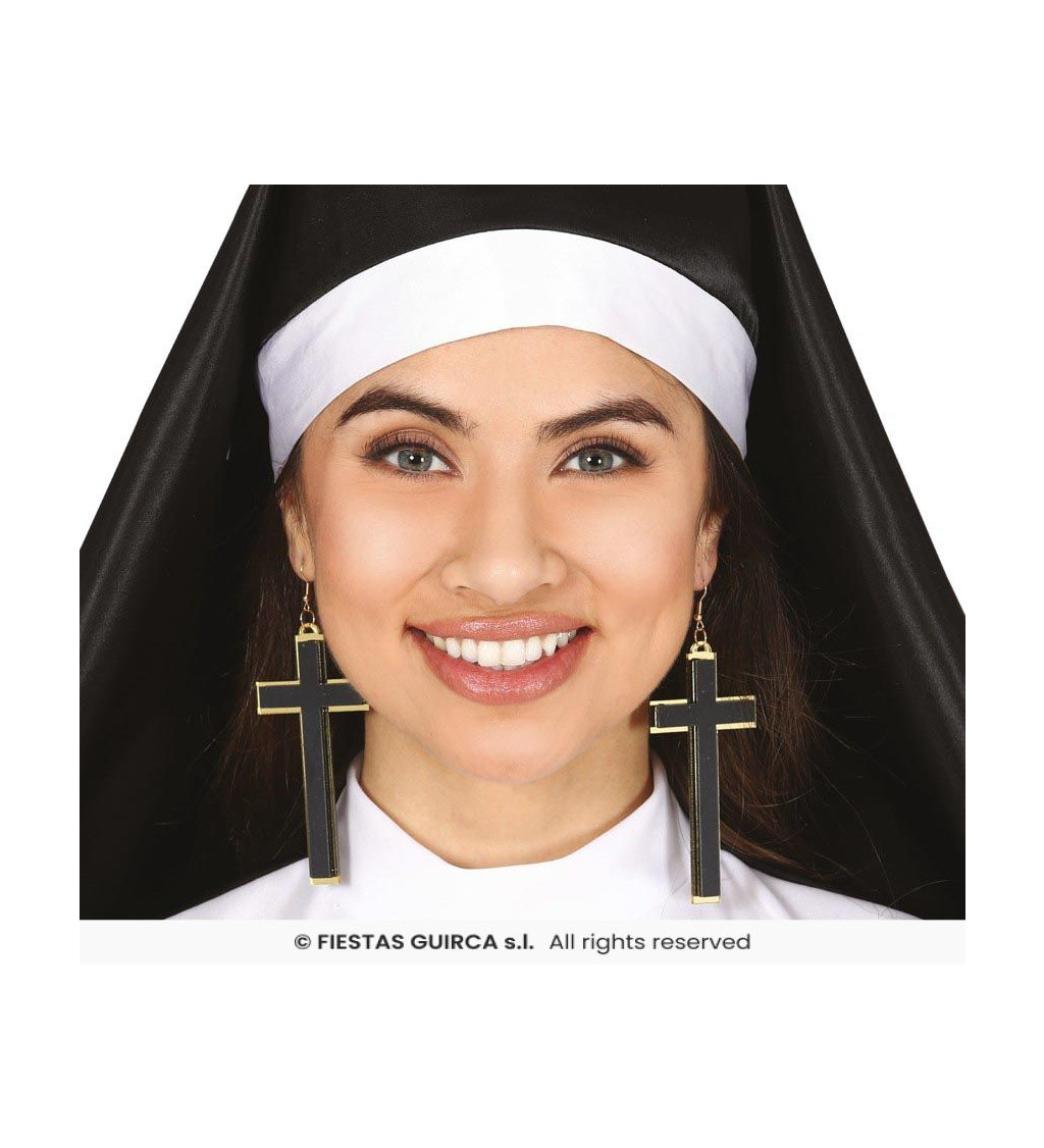 Náušnice křížky