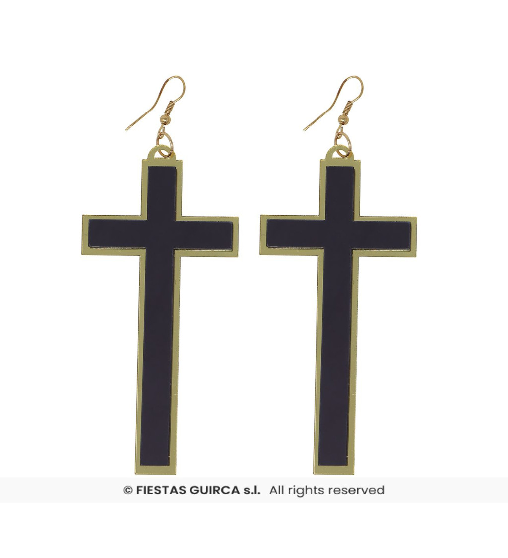 Náušnice křížky