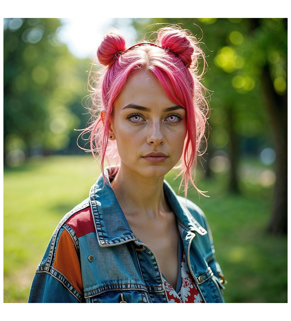 Kontaktní čočky jedodenní Rose Crush