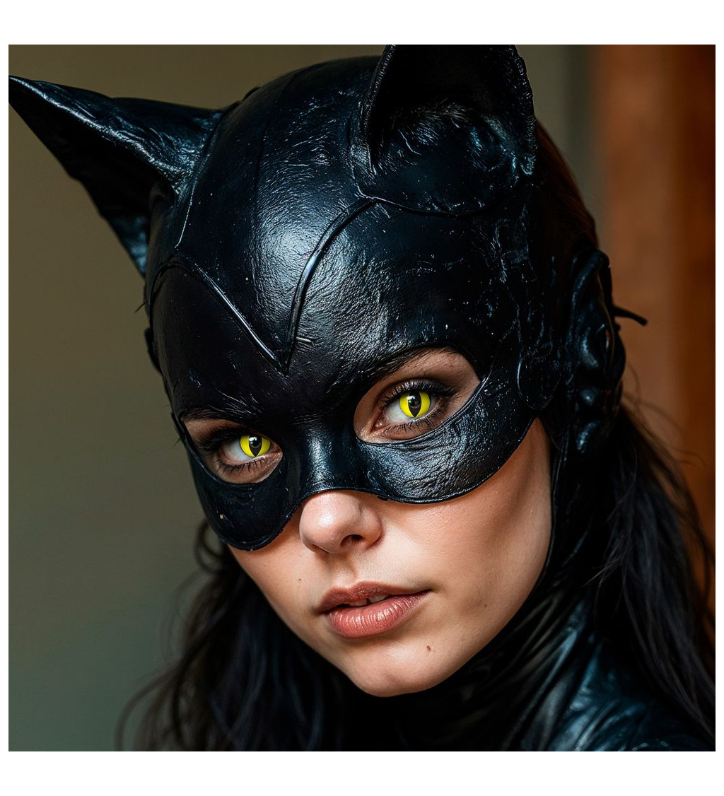 Kontaktní čočky jednodenní Glowing Wildcat