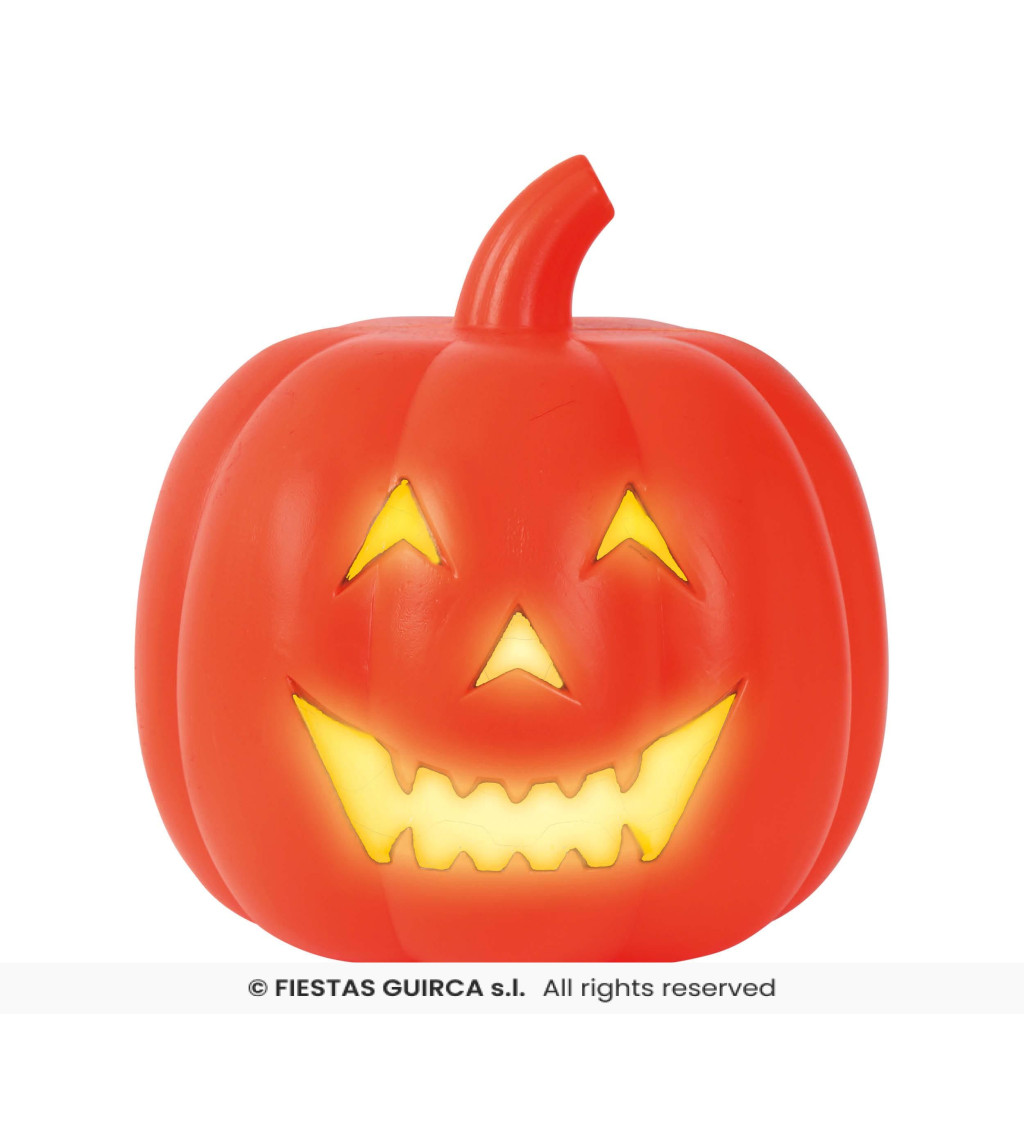 Dýně se světlem a zvukem