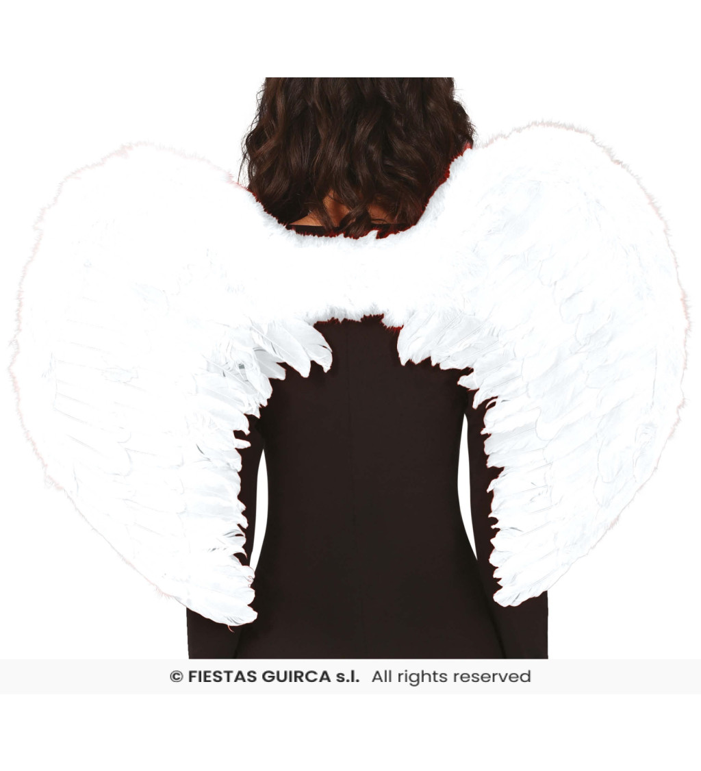 Andělská křídla bílá