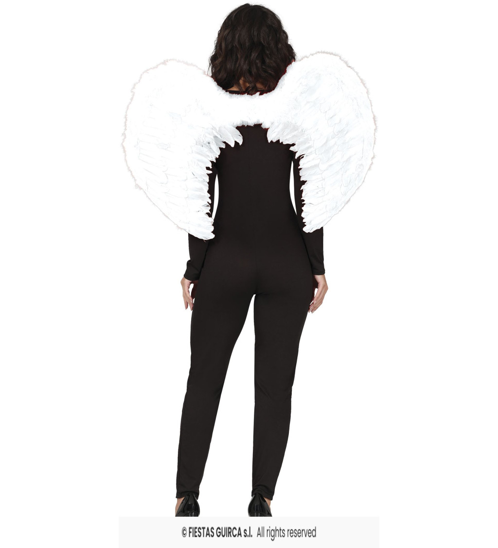 Andělská křídla bílá