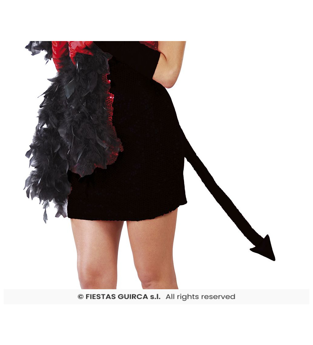 Čertovský ocas černý