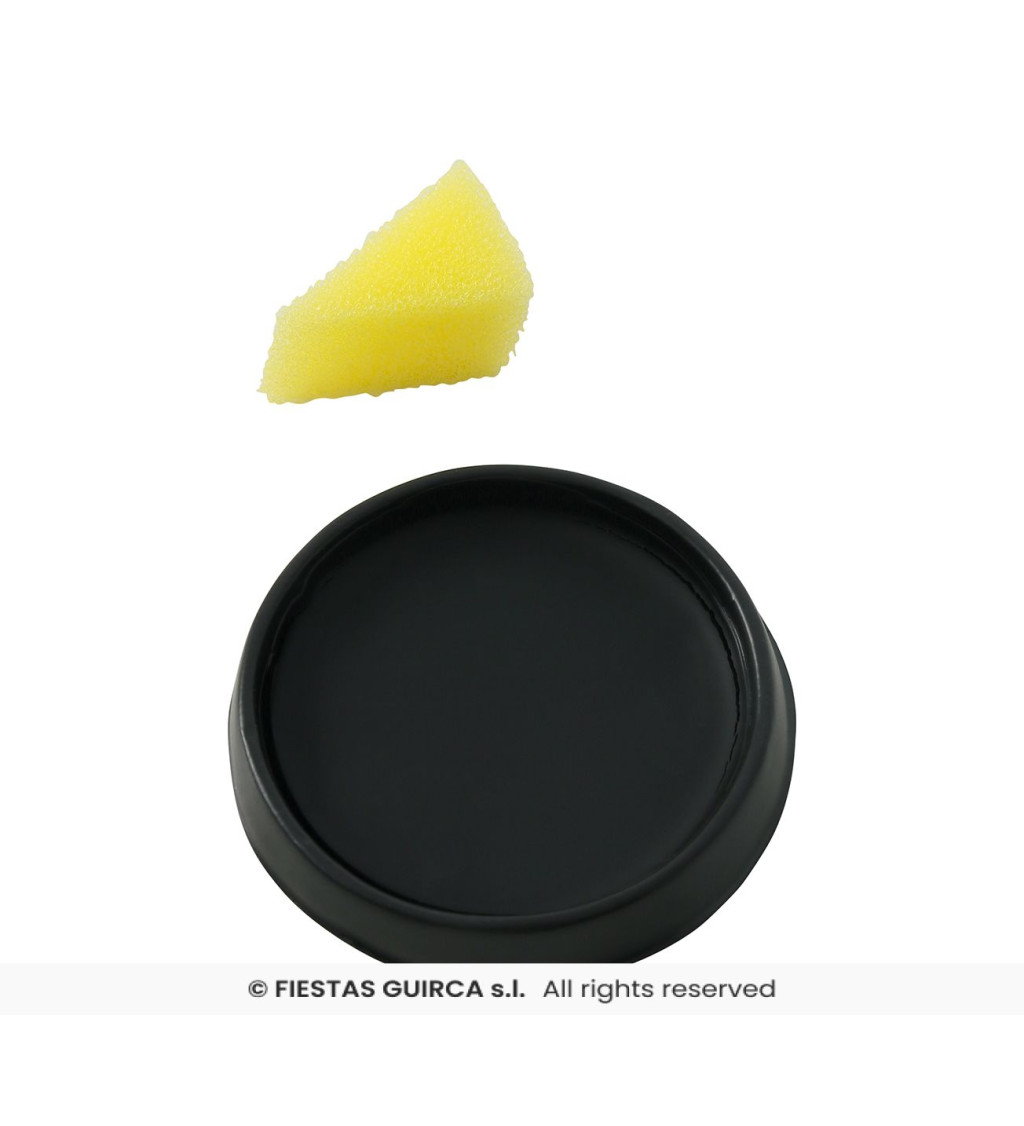 Make-up s houbičkou - černý