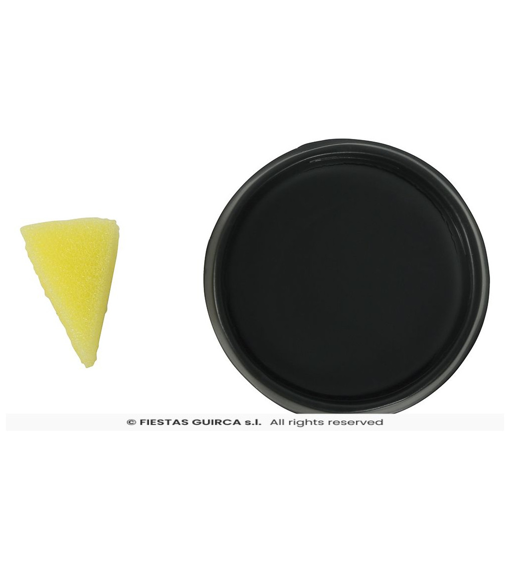 Make-up s houbičkou - černý